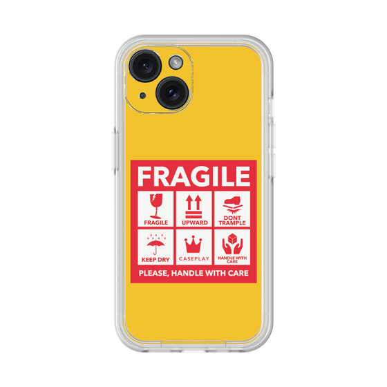 プレミアムパネル［ FRAGILE Sticker - Yellow ］