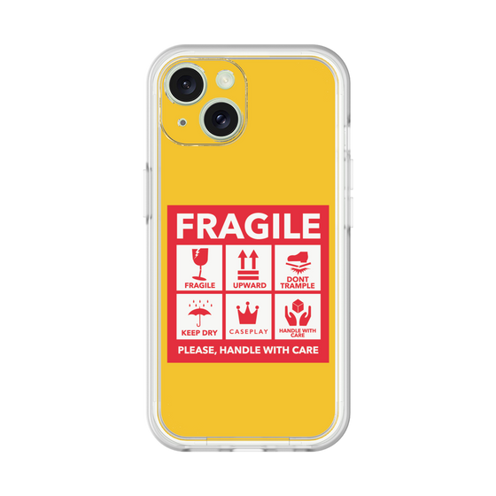 プレミアムパネル［ FRAGILE Sticker - Yellow ］