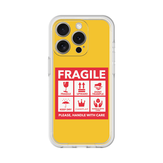 プレミアムパネル［ FRAGILE Sticker - Yellow ］