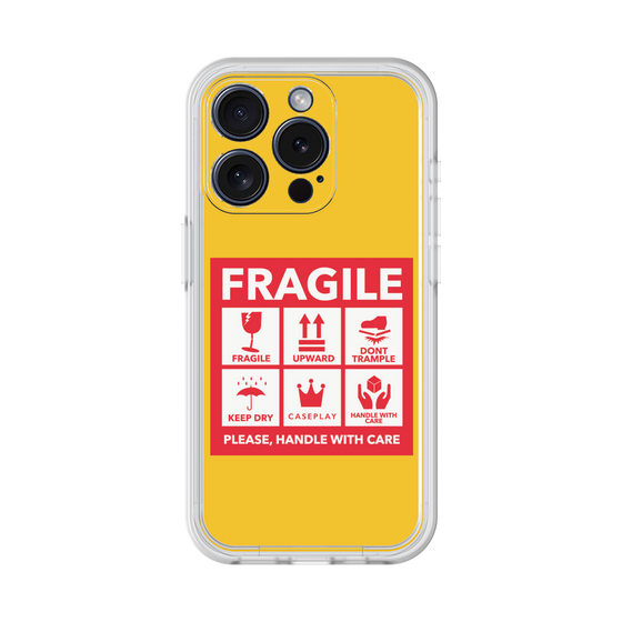 プレミアムパネル［ FRAGILE Sticker - Yellow ］