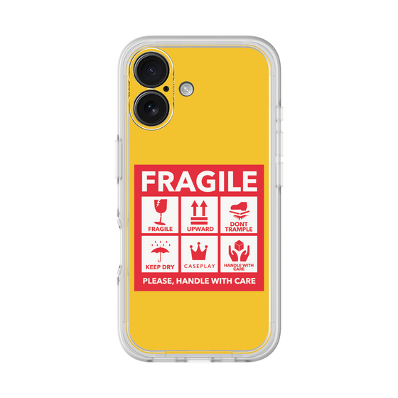 プレミアムパネル［ FRAGILE Sticker - Yellow ］