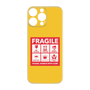 プレミアムパネル［ FRAGILE Sticker - Yellow ］