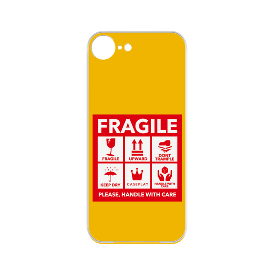 プレミアムパネル［ FRAGILE Sticker - Yellow ］