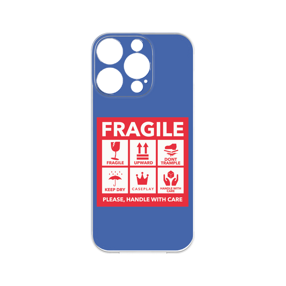 プレミアムパネル［ FRAGILE Sticker - Blue ］