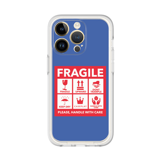 プレミアムパネル［ FRAGILE Sticker - Blue ］