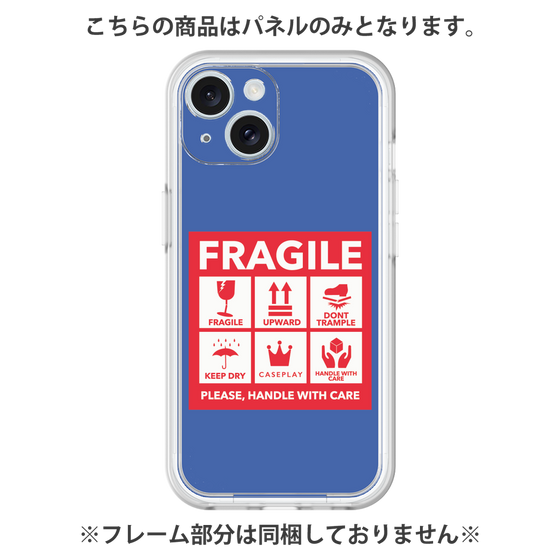 プレミアムパネル［ FRAGILE Sticker - Blue ］
