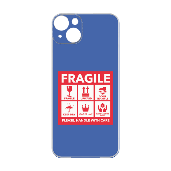 プレミアムパネル［ FRAGILE Sticker - Blue ］