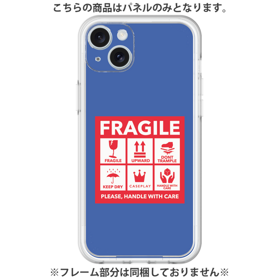 プレミアムパネル［ FRAGILE Sticker - Blue ］