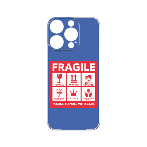 プレミアムパネル［ FRAGILE Sticker - Blue ］