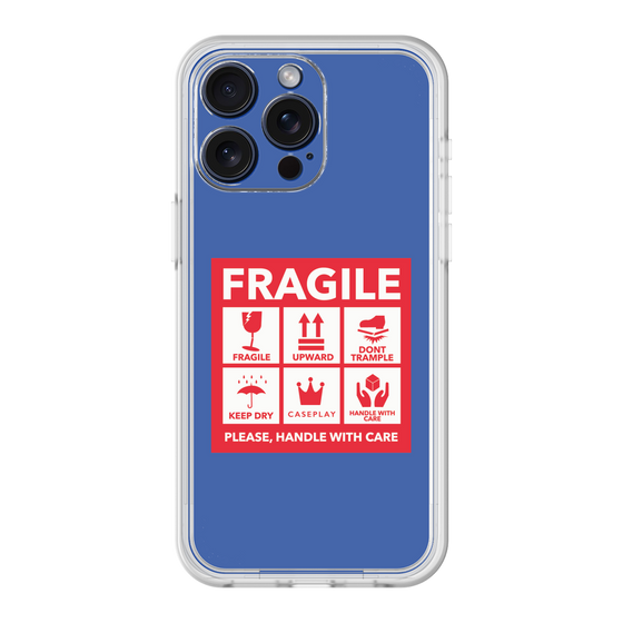 プレミアムパネル［ FRAGILE Sticker - Blue ］