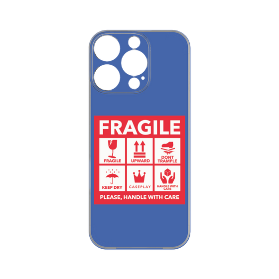 プレミアムパネル［ FRAGILE Sticker - Blue ］