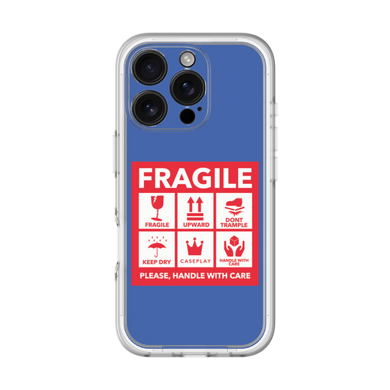 プレミアムパネル［ FRAGILE Sticker - Blue ］