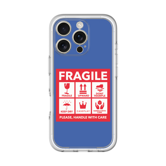 プレミアムパネル［ FRAGILE Sticker - Blue ］