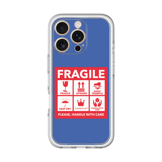 プレミアムパネル［ FRAGILE Sticker - Blue ］