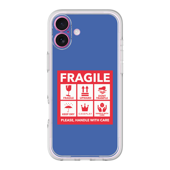プレミアムパネル［ FRAGILE Sticker - Blue ］
