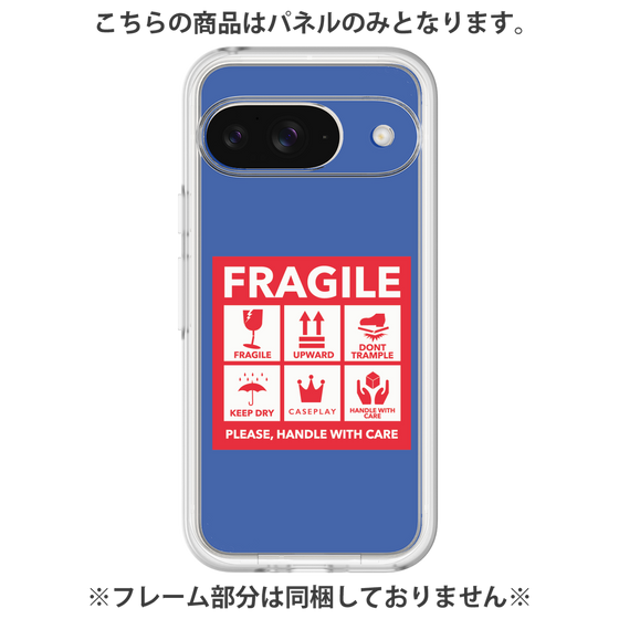 プレミアムパネル［ FRAGILE Sticker - Blue ］