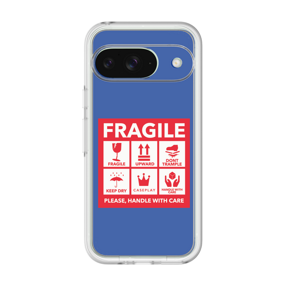 プレミアムパネル［ FRAGILE Sticker - Blue ］
