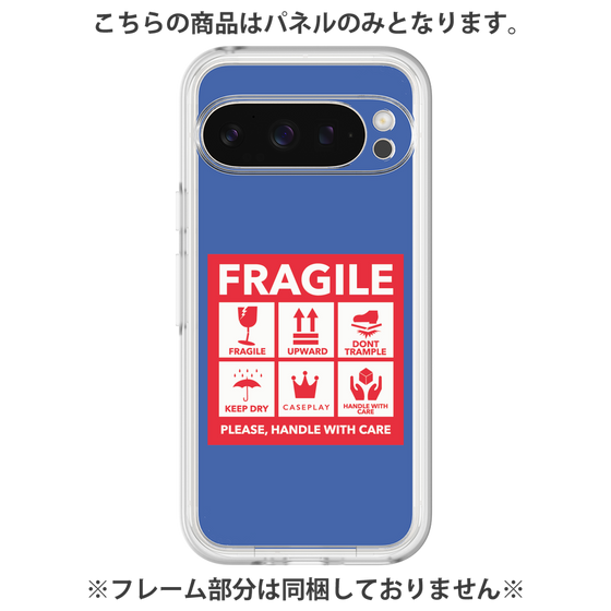 プレミアムパネル［ FRAGILE Sticker - Blue ］