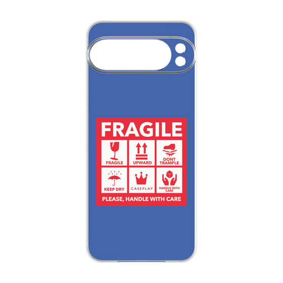 プレミアムパネル［ FRAGILE Sticker - Blue ］