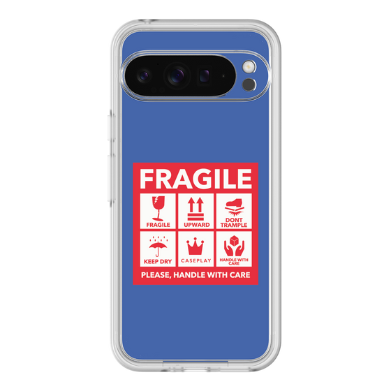 プレミアムパネル［ FRAGILE Sticker - Blue ］