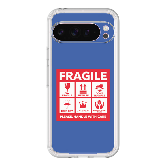 プレミアムパネル［ FRAGILE Sticker - Blue ］