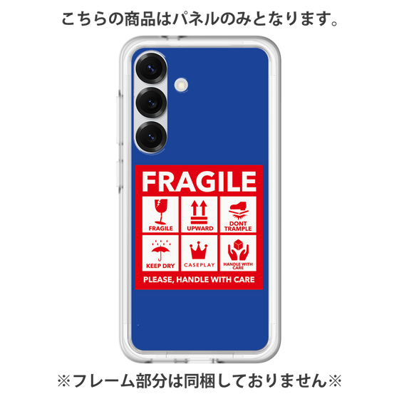 プレミアムパネル［ FRAGILE Sticker - Blue ］