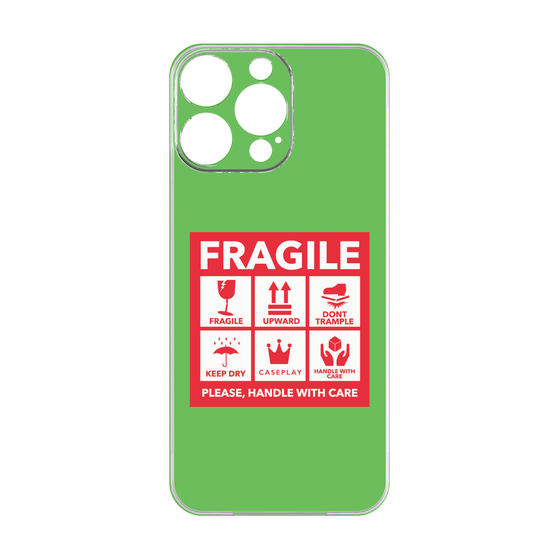 プレミアムパネル［ FRAGILE Sticker - Green ］
