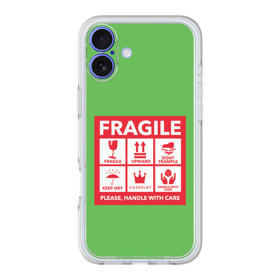 プレミアムパネル［ FRAGILE Sticker - Green ］