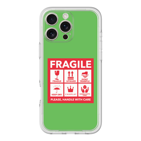 プレミアムパネル［ FRAGILE Sticker - Green ］
