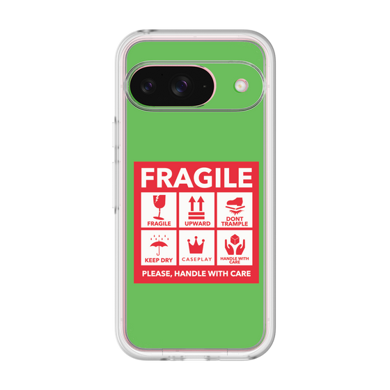 プレミアムパネル［ FRAGILE Sticker - Green ］