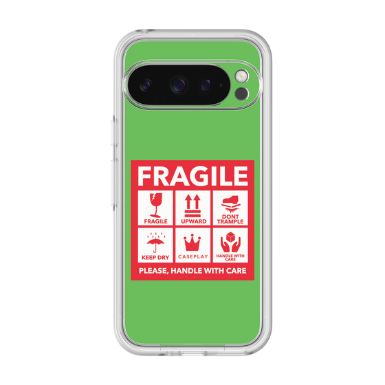 プレミアムパネル［ FRAGILE Sticker - Green ］