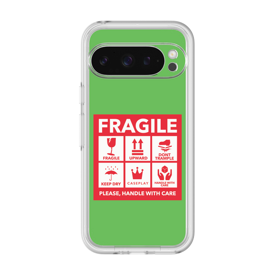 プレミアムパネル［ FRAGILE Sticker - Green ］
