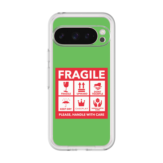 プレミアムパネル［ FRAGILE Sticker - Green ］
