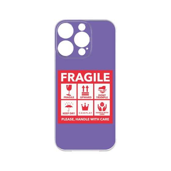 プレミアムパネル［ FRAGILE Sticker - Purple ］
