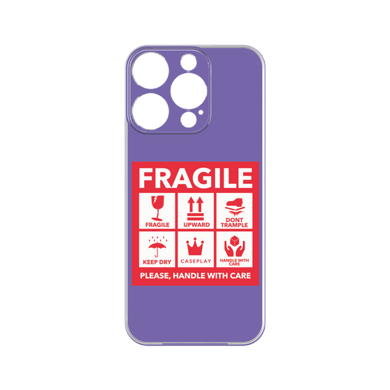 プレミアムパネル［ FRAGILE Sticker - Purple ］