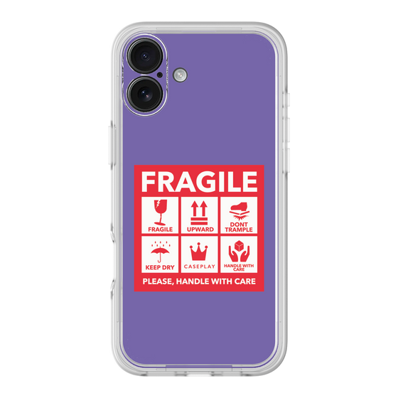 プレミアムパネル［ FRAGILE Sticker - Purple ］