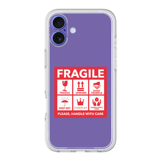 プレミアムパネル［ FRAGILE Sticker - Purple ］