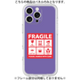 プレミアムパネル［ FRAGILE Sticker - Purple ］
