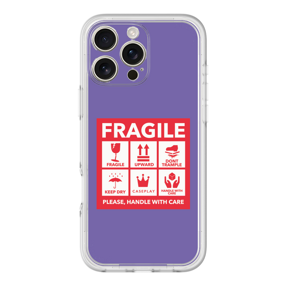 プレミアムパネル［ FRAGILE Sticker - Purple ］