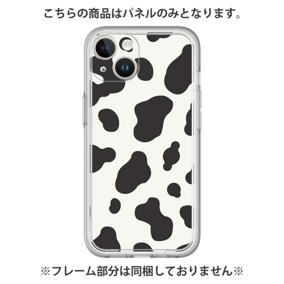 プレミアムパネル［ Cow - White ］