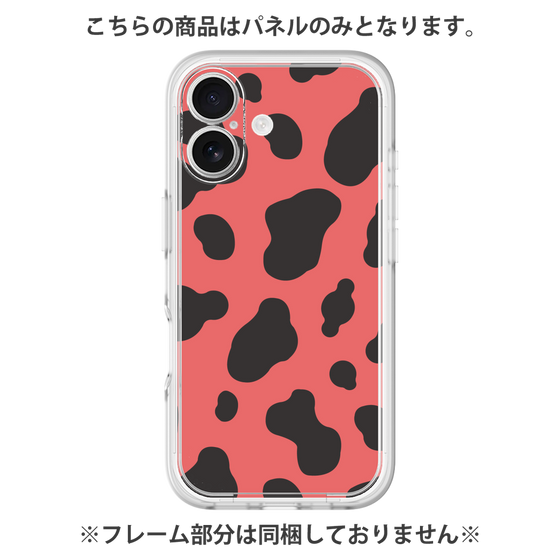プレミアムパネル［ Cow - Red ］