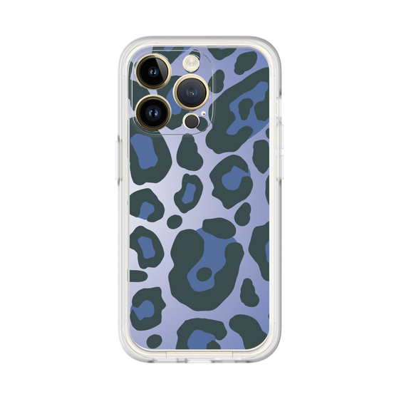 プレミアムパネル［ Leopard - Blue ］