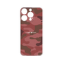 プレミアムパネル［ Camouflage - Red ］