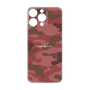 プレミアムパネル［ Camouflage - Red ］