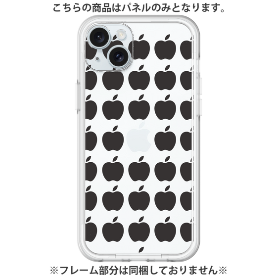 プレミアムパネル［ Apple - Black ］