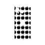 プレミアムパネル［ Apple - Black ］
