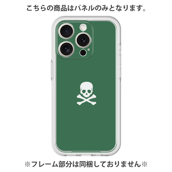 プレミアムパネル［ スカル - Green ］