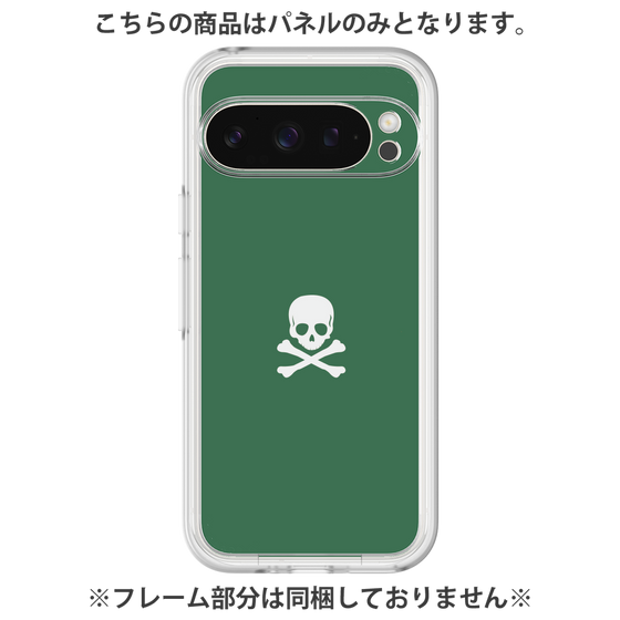 プレミアムパネル［ スカル - Green ］