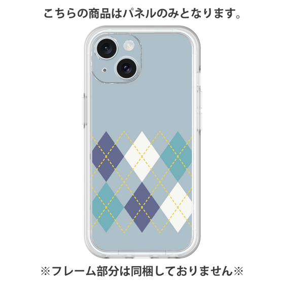 プレミアムパネル［ Nordic Argyle - Blue ］