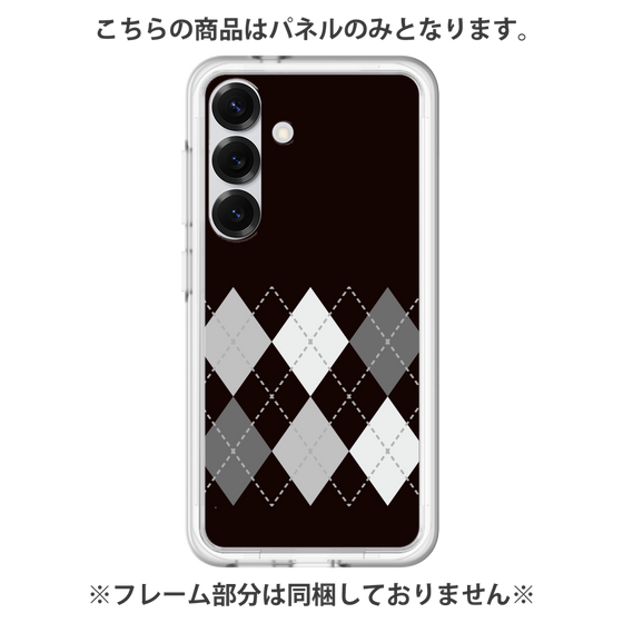 プレミアムパネル［ Nordic Argyle - Black ］